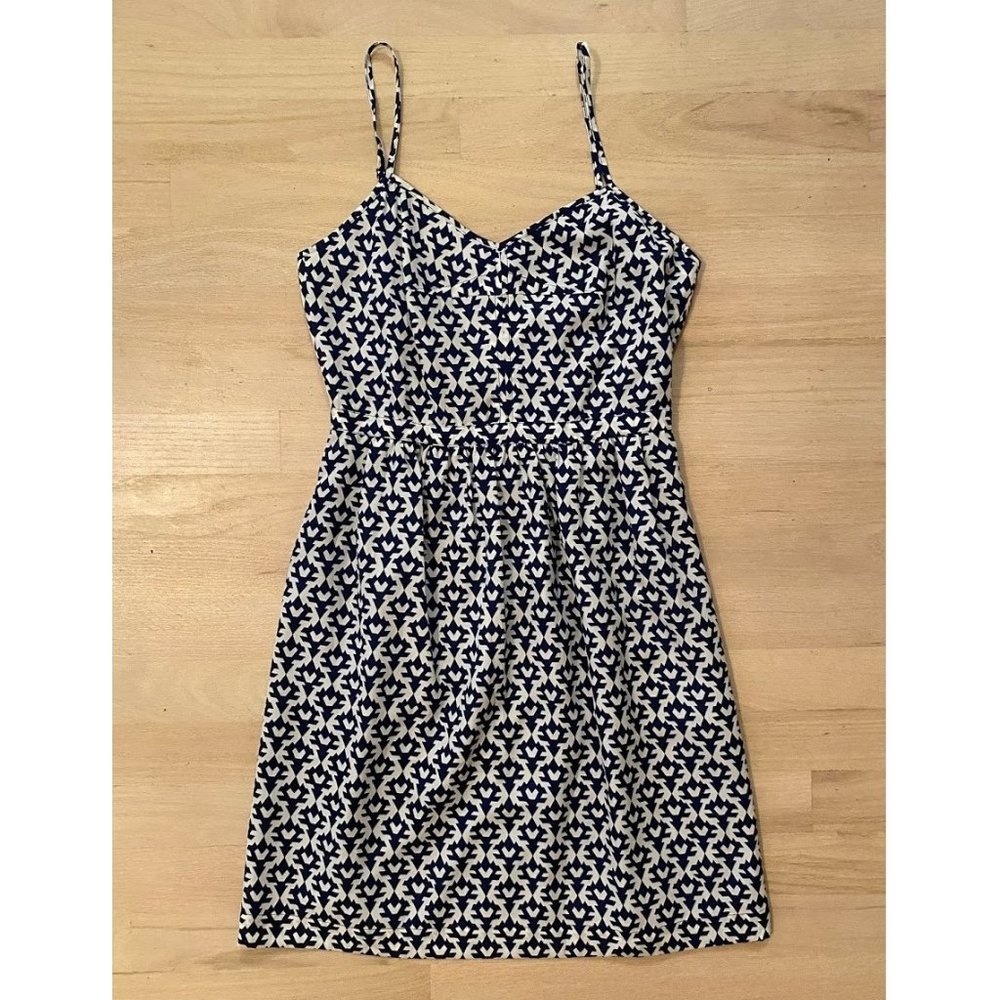 J. Crew Blue Seaside Cami Dress size 0